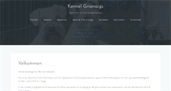 Desktop Screenshot of kennelgrianaigs.com